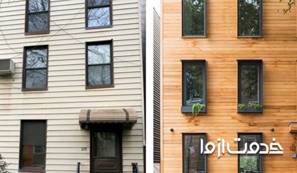 بازسازی نمای بیرونی ساختمان