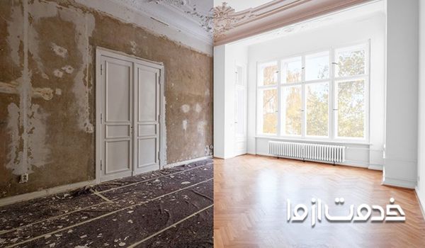 هزینه بازسازی آپارتمان