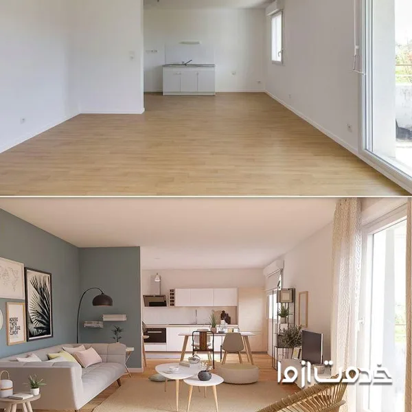 بازسازی آپارتمان قدیمی