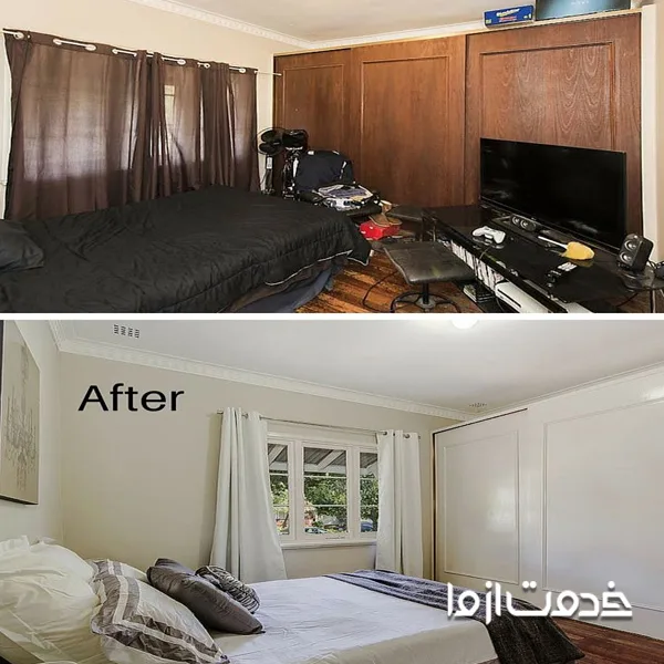 بازسازی اتاق به سبک جدید