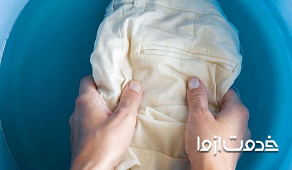 بهترین روش سفید کردن لباس رنگ گرفته