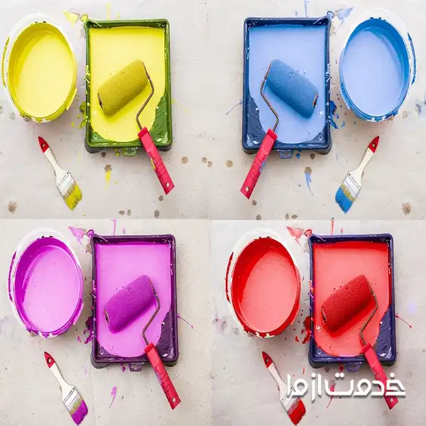 انواع رنگ روغنی ساختمان