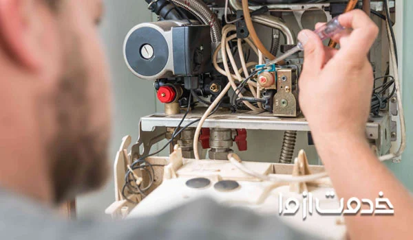 رفع برق بدنه پکیج