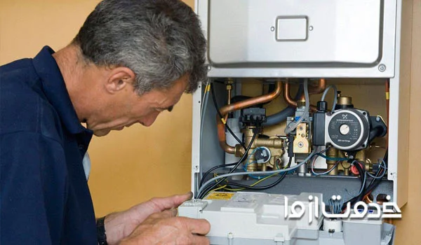 برق دار شدن بدنه پکیج ایران رادیاتور