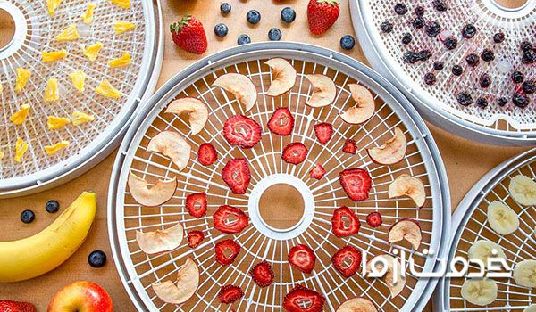 روش خشک کردن میوه در ماکروفر