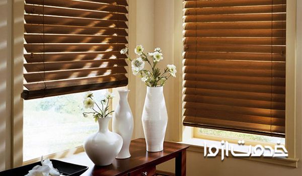 انتخاب پرده آشپزخانه کرکره ای