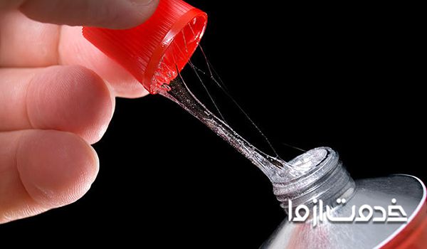 لکه چسب قطره ای روی لباس