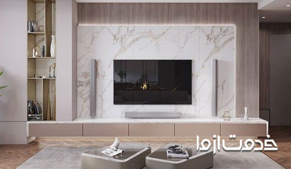 پروژه ساخت میز تلویزیون