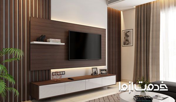 ایده برای ساخت میز تلویزیون