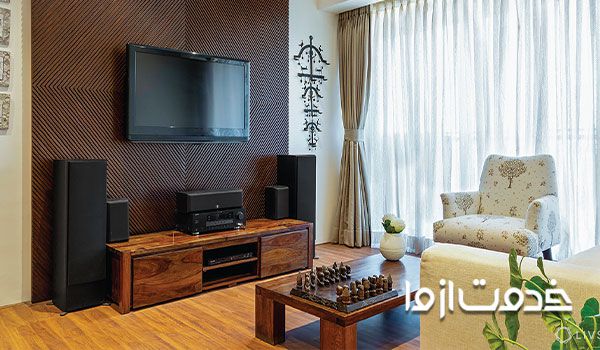 میز تلویزیون ام دی اف