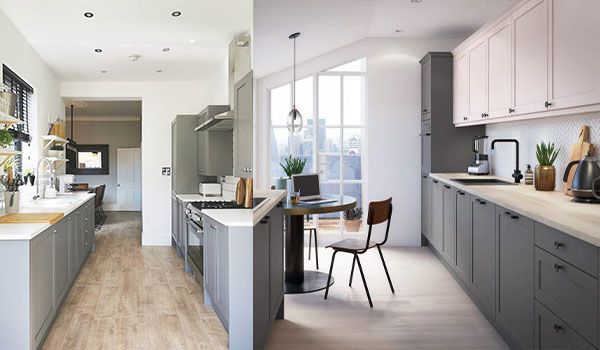 جدیدترین مدل ویترین آشپزخانه راهرویی یا گالی 