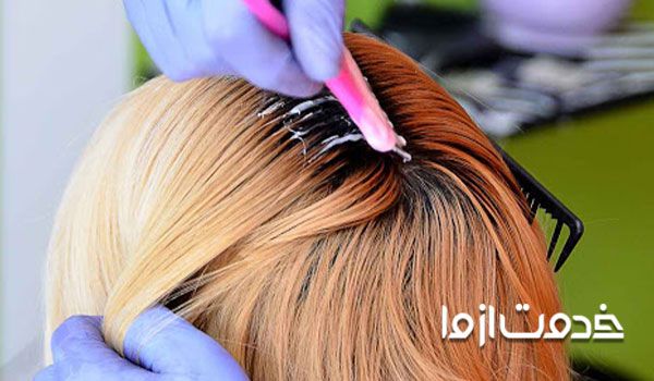 ثابت نگه داشتن رنگ موها با تمدید رنگ 