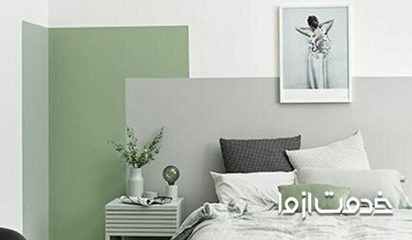 اکسنت وال در اتاق خواب