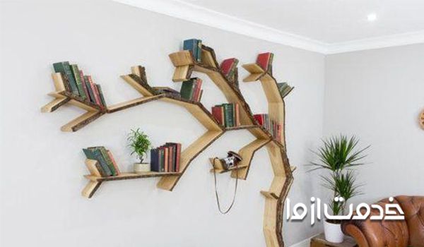 ساخت کتابخانه مقوایی کارتونی