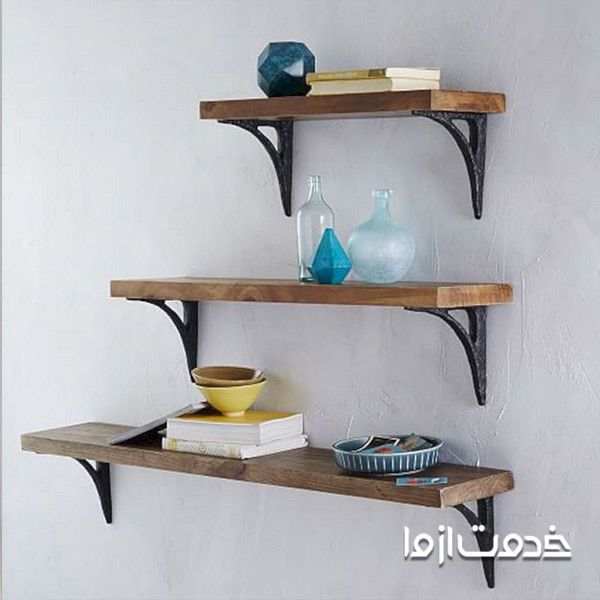 ساخت کتابخانه با پالت چوبی