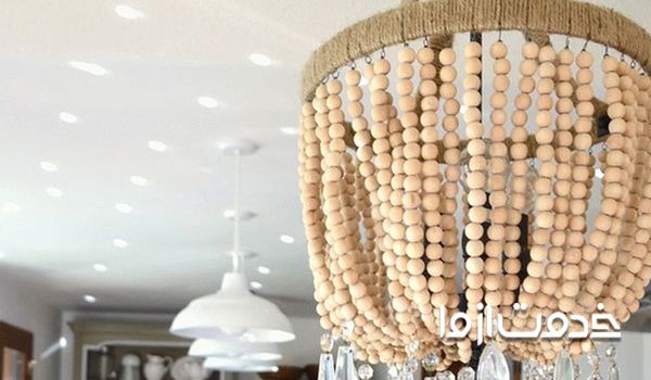 آموزش 7  ایده جذاب ساخت لوستر 