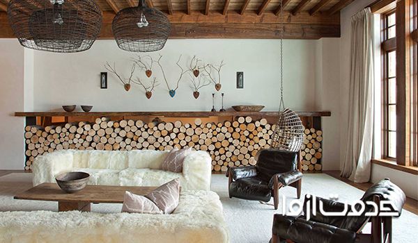 معماری و دکوراسیون روستیک روستایی