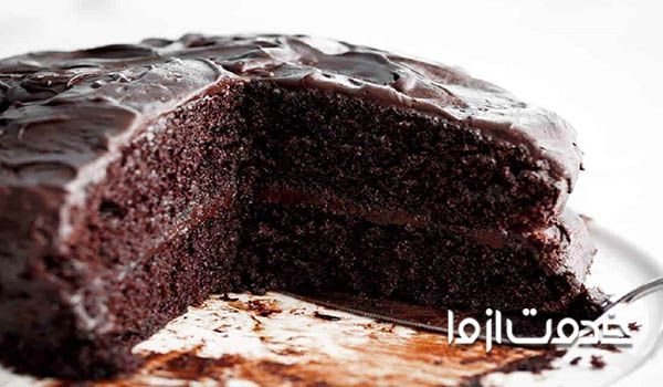 کیک خیس خانگی