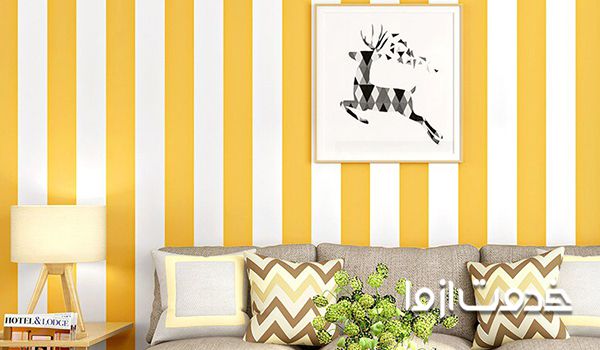 انتخاب کاغذ دیواری برای خانه کوچک