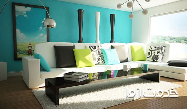 نکات مهم کاغذ دیواری دکوراسیون منزل کوچک