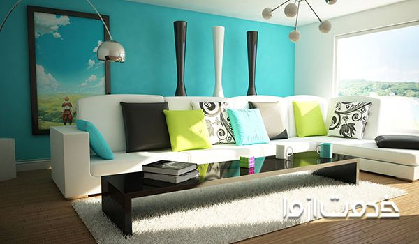 نکات مهم کاغذ دیواری دکوراسیون منزل کوچک