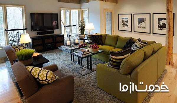 بهترین نحوه چیدمان مبلمان
