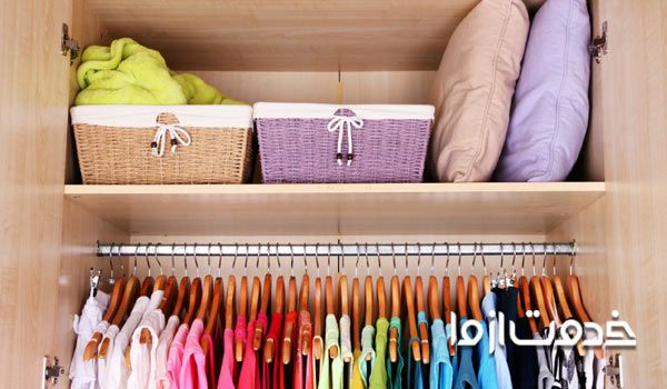 رفع رطوبت کمد دیواری