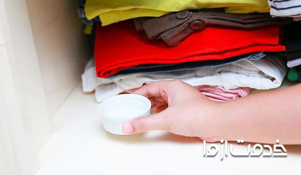 رفع بوی بد کمد دیواری