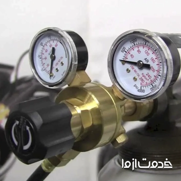 تنظیم جریان گاز در مراحل جوشکاری آرگون