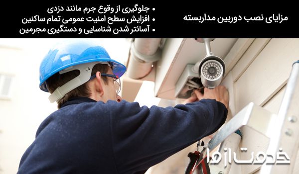 مجوز نصب دوربین مدار بسته در کوچه