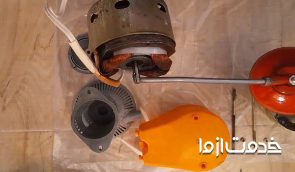 روغن کاری استاتور پمپ کولر 