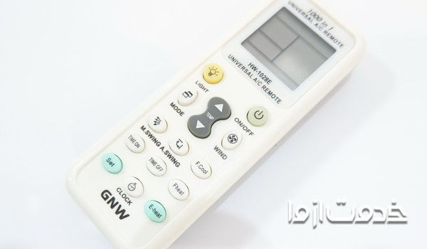 آموزش تعمیر کنترل کولر گازی اسپلیت