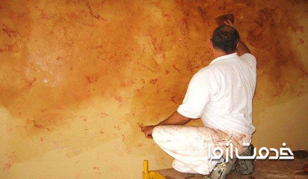 چگونه دیوار گچی را رنگ کنیم؟
