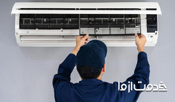 علت روی فن کار کردن کولر گازی