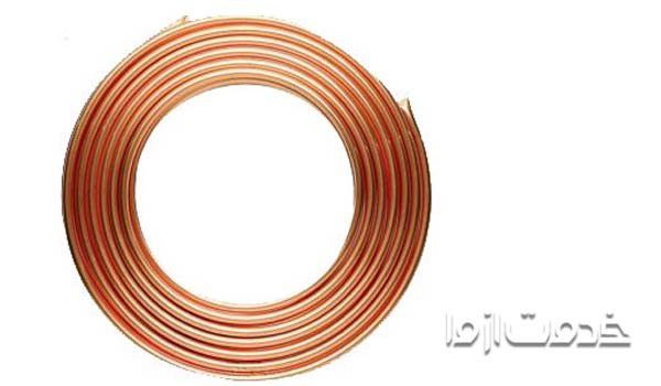 جوشکاری لوله مسی