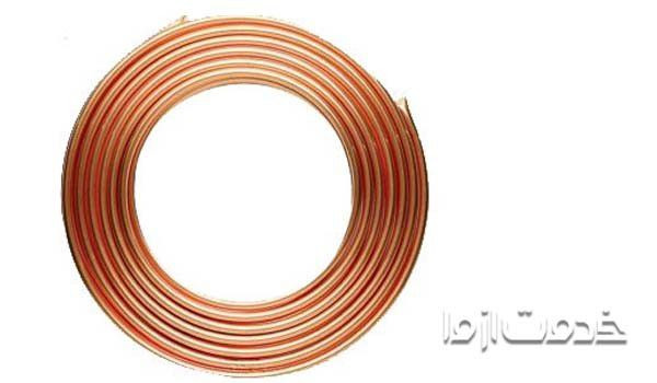 جوشکاری لوله مسی