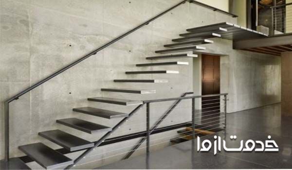 نصب نرده راه پله