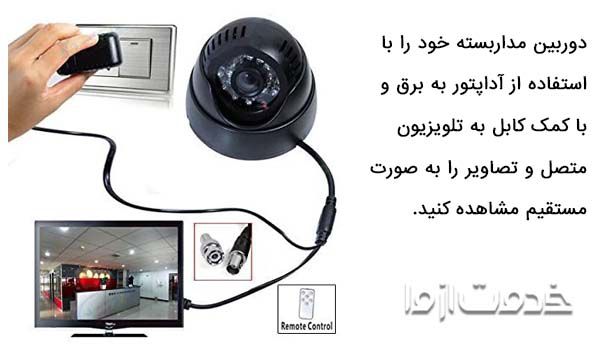 نصب دوربین مداربسته بدون dvr