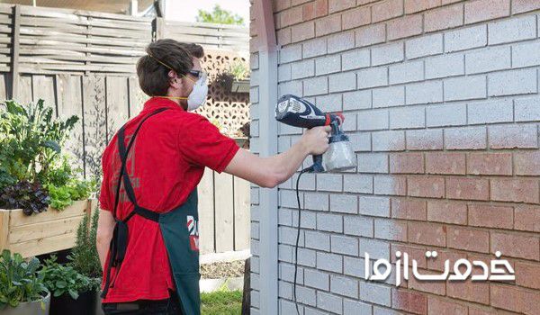 رنگ کاری با پیستوله