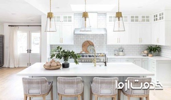 رنگ کابینت سفید