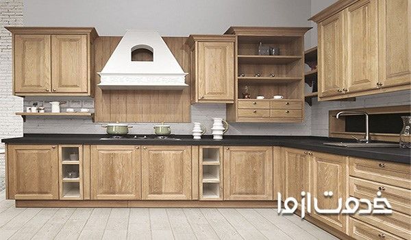 رنگ کابینت چوبی جدید