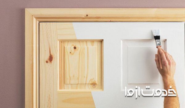 تعمیر درب چوبی ورم کرده