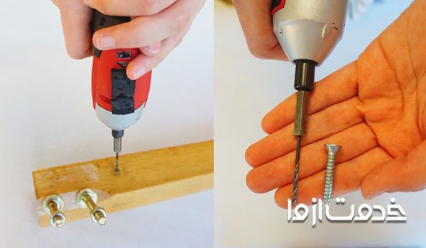 تعمیر لقی صندلی چوبی