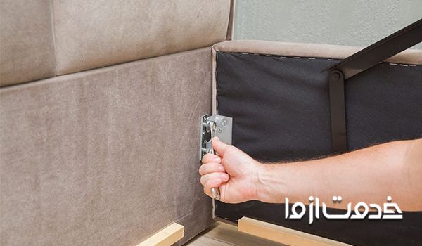 جداسازی قطعات و بسته بندی مبل برای اسباب کشی