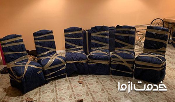 بسته بندی مبلمان