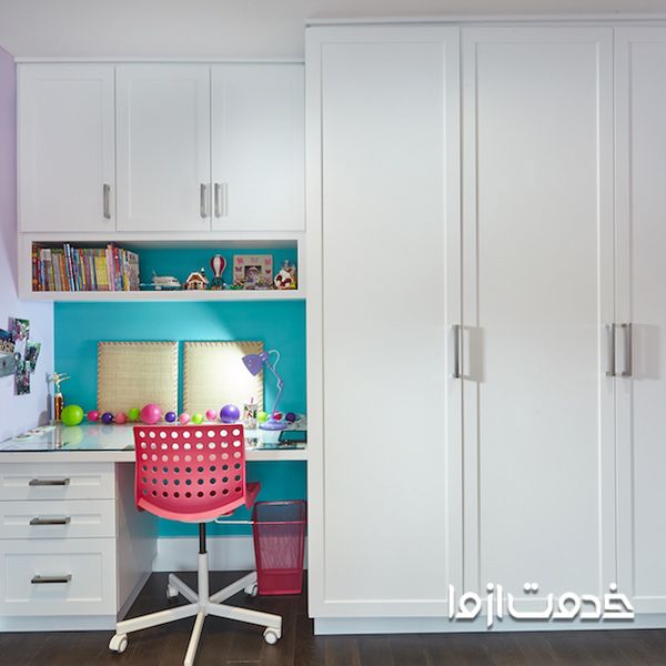 طراحی کمد دیواری اتاق کودک