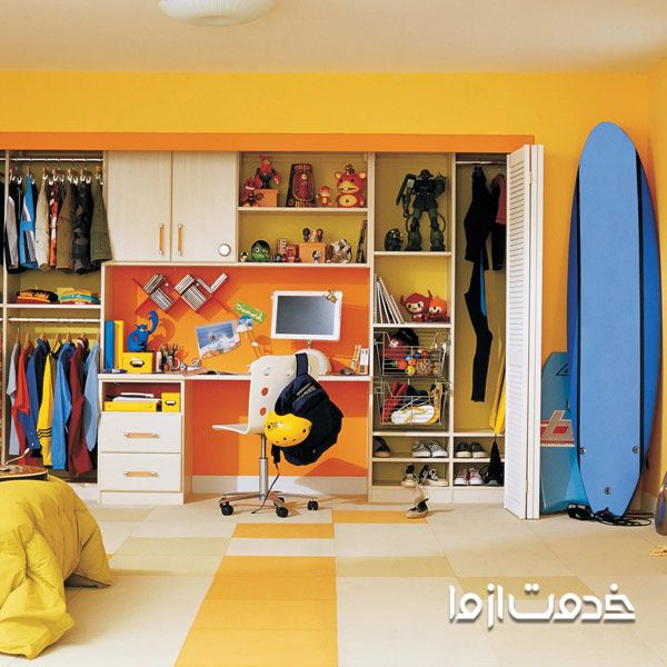 ساخت کمد اتاق کودک