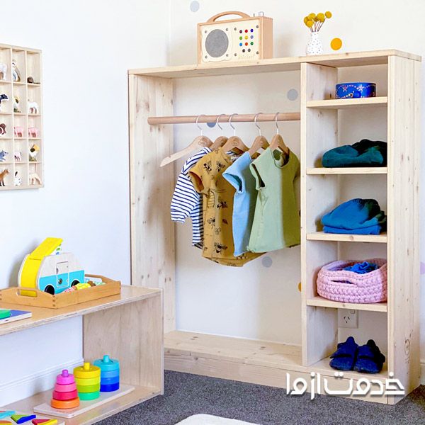 کمد دیواری اتاق خواب کوچک