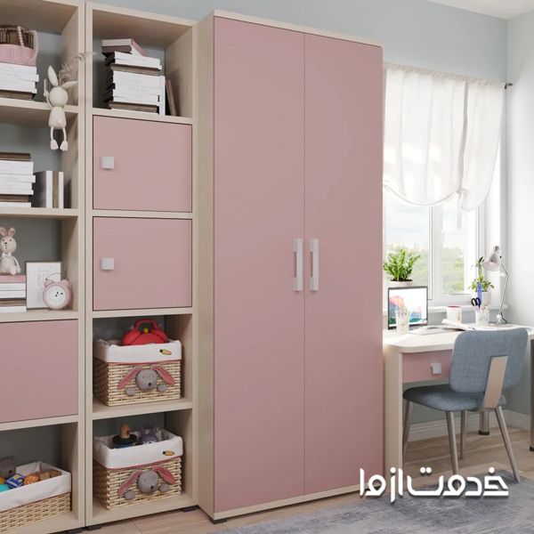 مدل کمد دیواری اتاق خواب دخترانه
