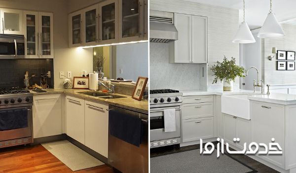 هزینه بازسازی آشپزخانه